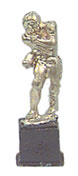 Dollhouse Miniature Football Trophy